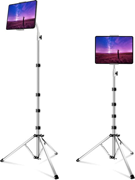 adjustable ipad floor stand.